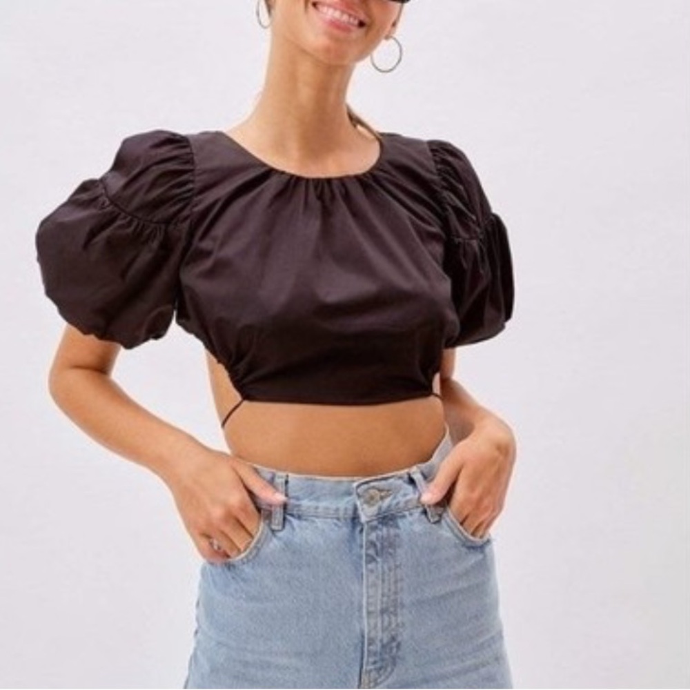 For Love & Lemons Joanna Backless Top